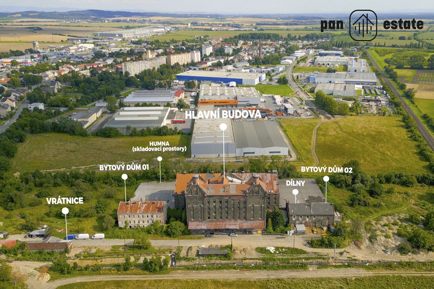 Výrobní prostory, Olomouc - Holice, Olomoucký kraj, 19 951 m² - 2