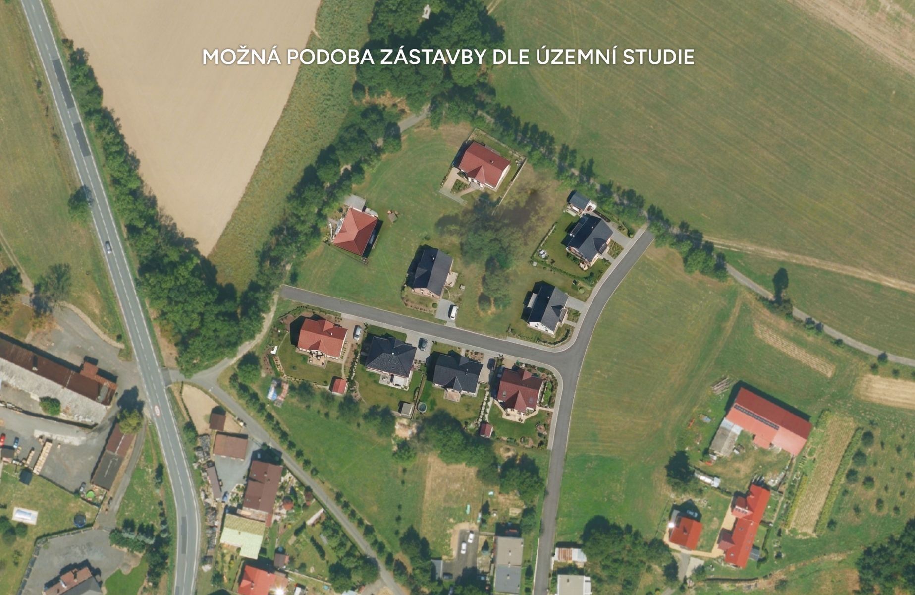 Prodej pozemek pro bydlení - Vrchy