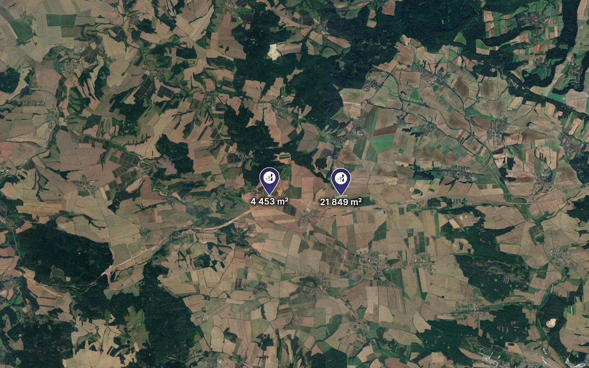 Zemědělský pozemek · 26 302 m² · Hořesedly - 3