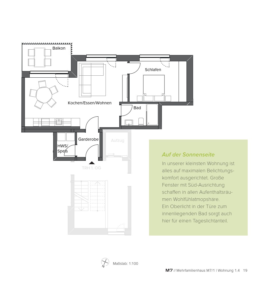 2+1, Moltkestr. 7, , Bádensko-Württembersko, 59 m² - 2
