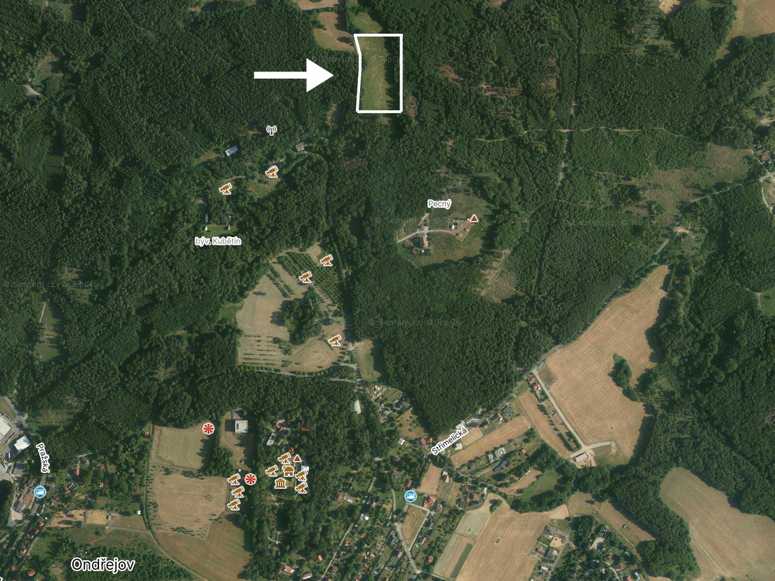 Prodej louka - Ondřejov - Ondřejov u Prahy, Středočeský kraj - 5