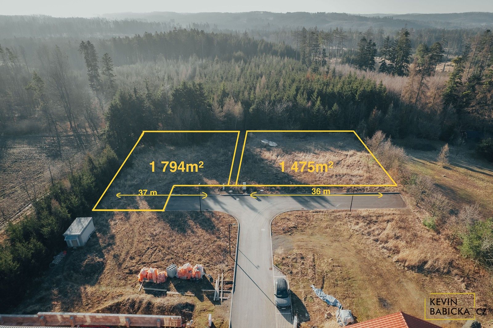Pozemky pro bydlení, Kotvrdovice, 1 794 m²