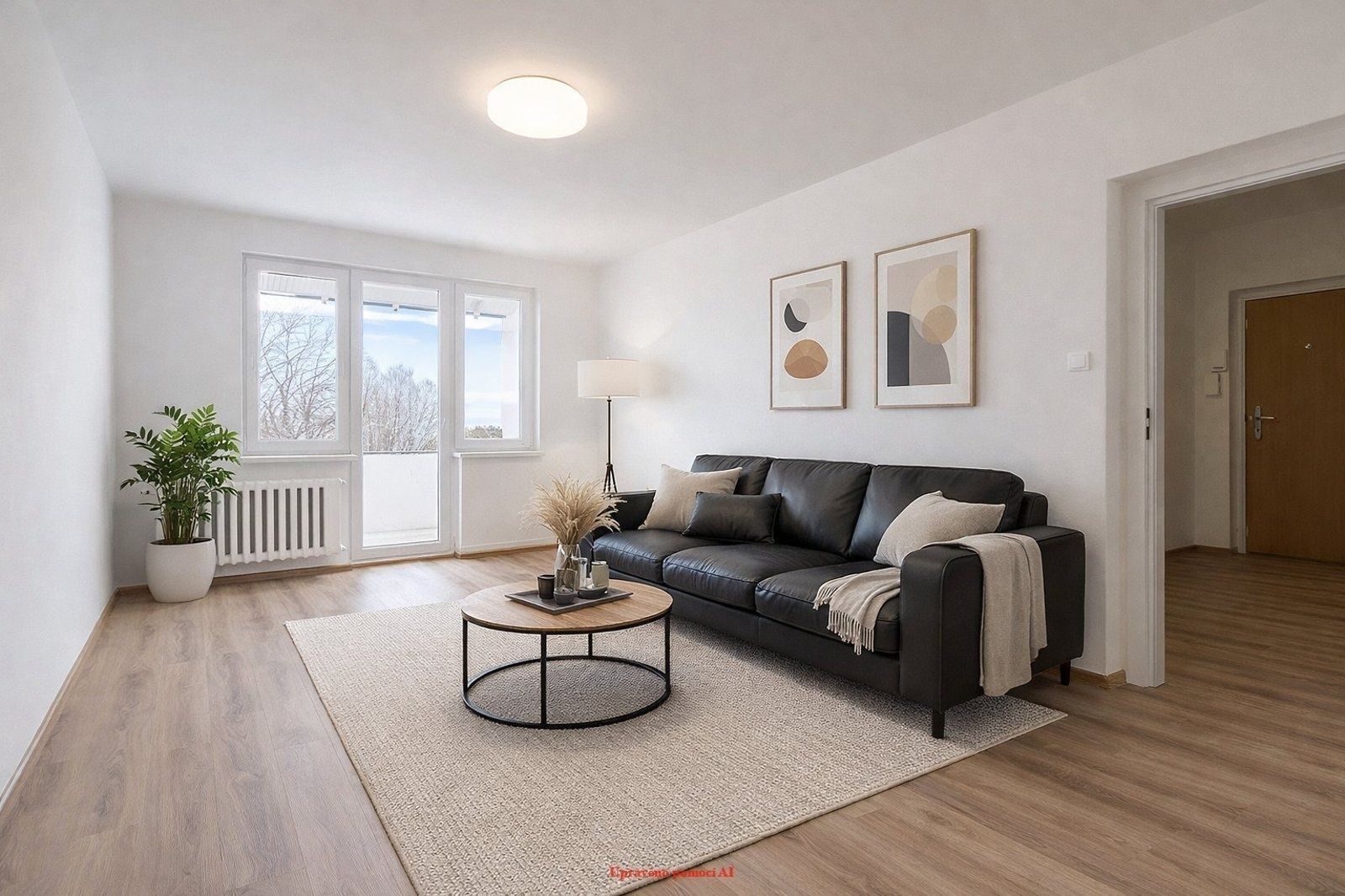 Byt 2+1, 52 m²