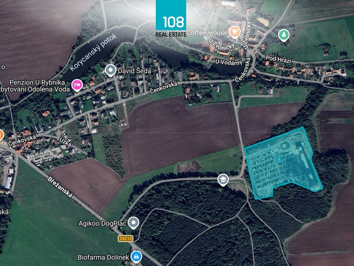 Komerční pozemky, Odolena Voda Dolínek - 1