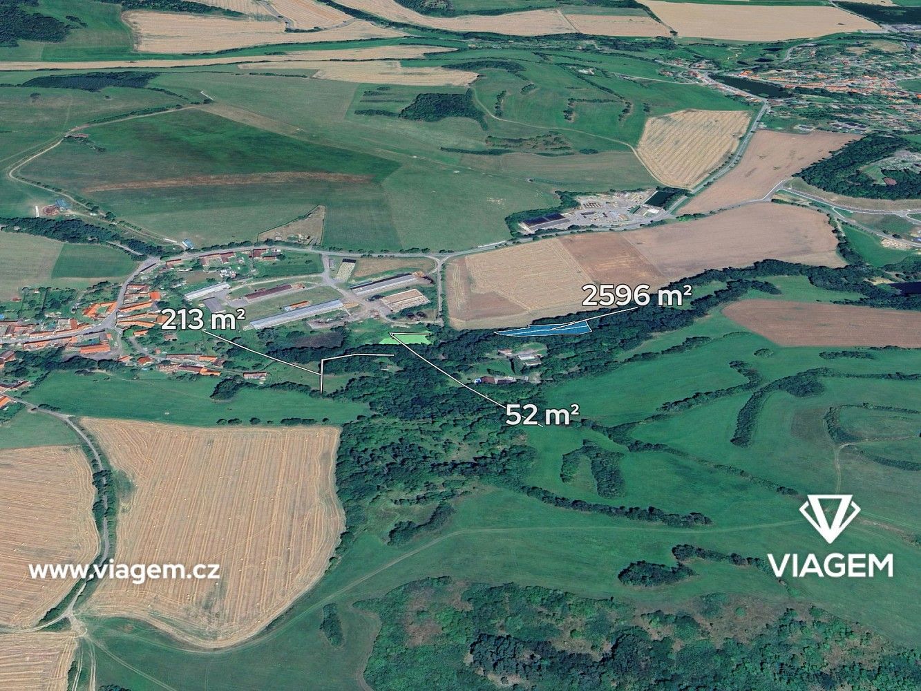 Zahrada, 408 m²