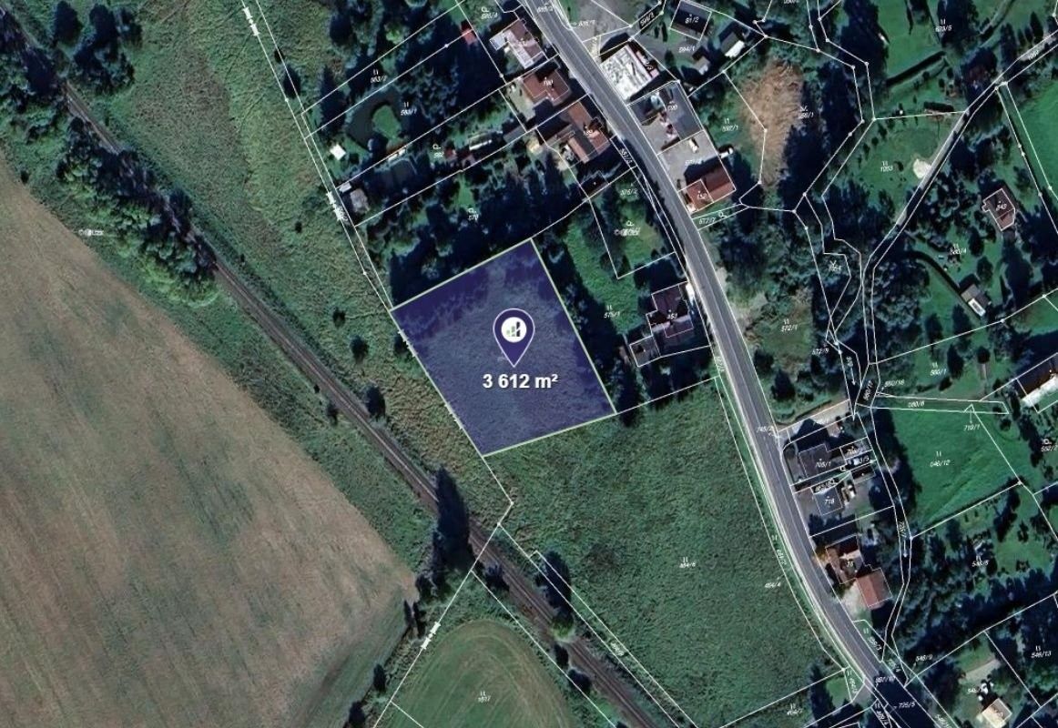 Louky, Meziměstí, 3 612 m² - 1