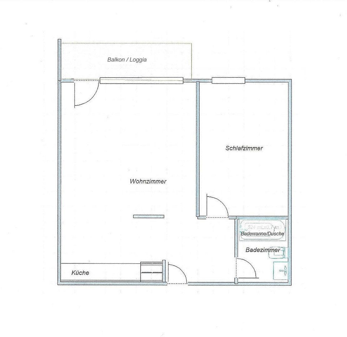 2+1, Schleißheimerstr. 182 München Schwabing Bayern 80797, 50 m² - 2