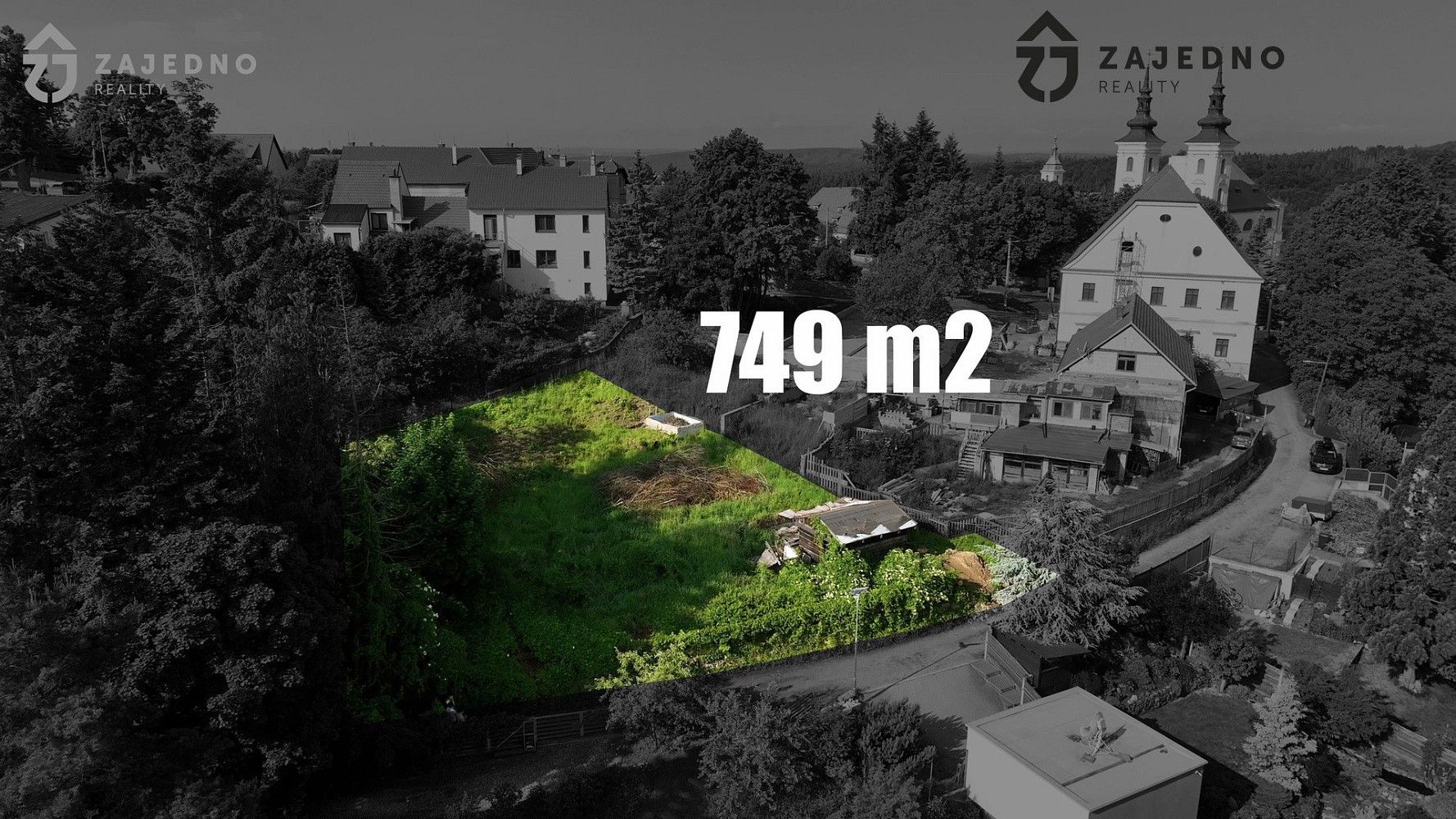 Prodej pozemek pro bydlení - Vranov, okres Brno-venkov - 2