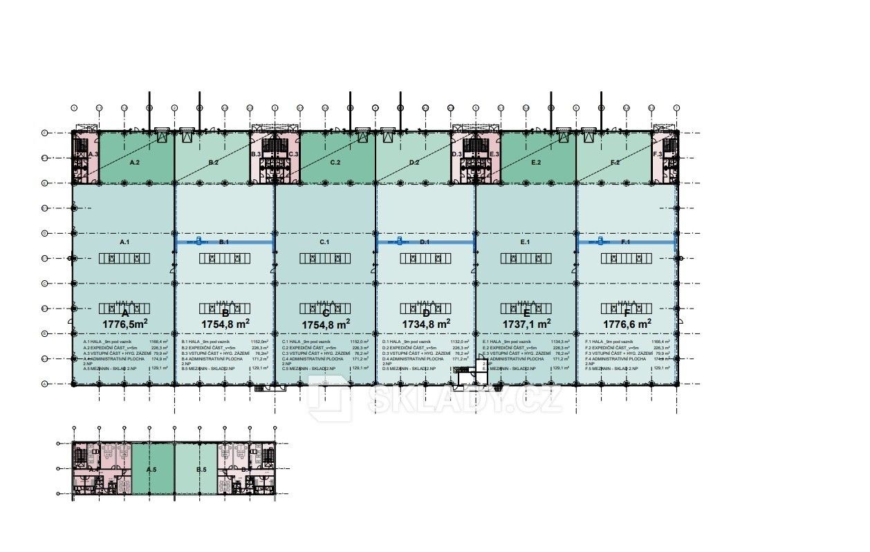 Pronájem sklad - Jihlava, 5 100 m² - 5