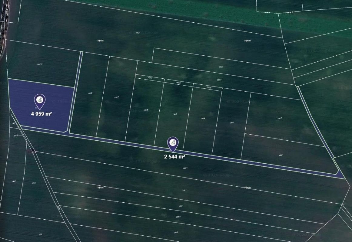 Zemědělské pozemky, Měšice, 5 086 m²