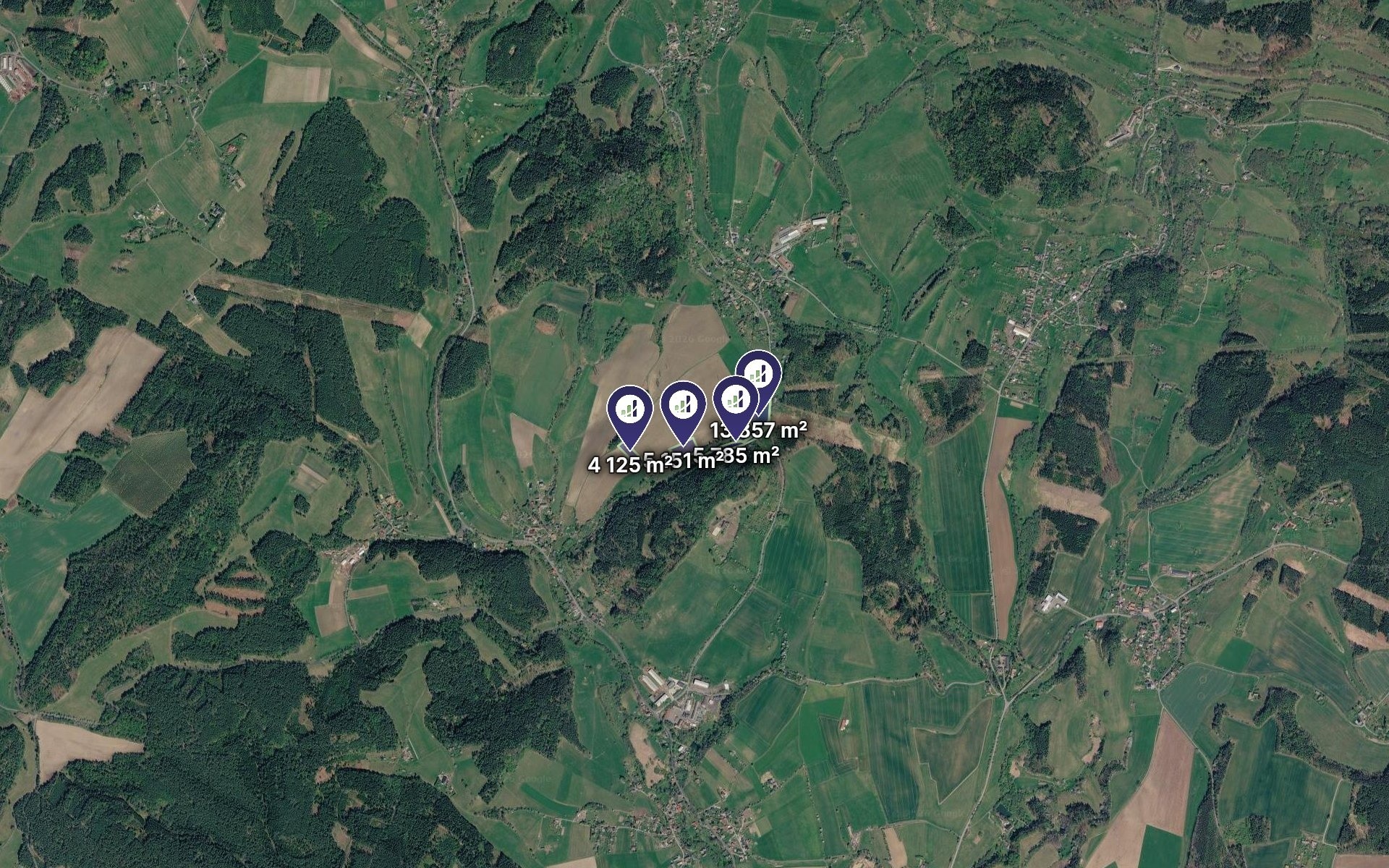 Prodej zemědělský pozemek - Proseč pod Ještědem, 14 459 m² - 2