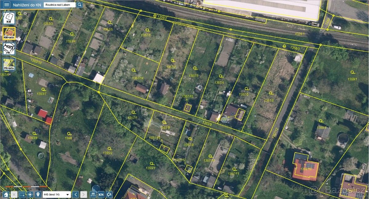 Prodej zahrada - Roudnice nad Labem, 413 01