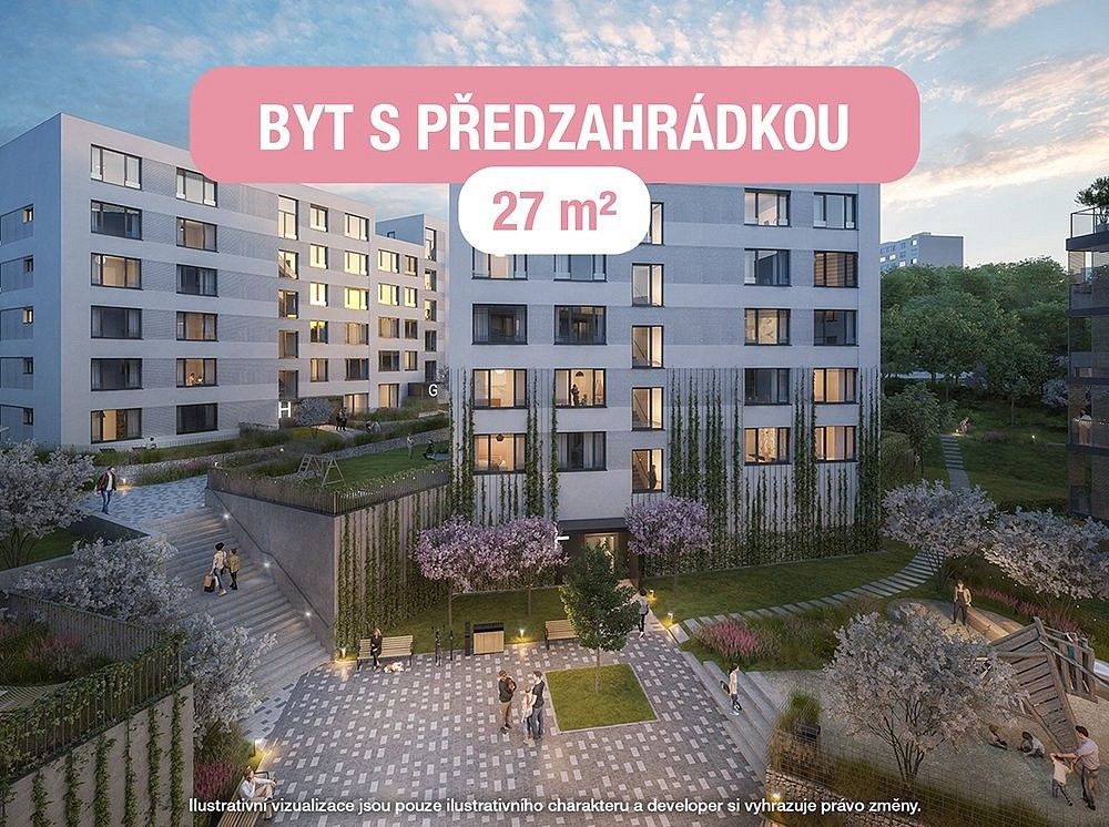Byt 2+kk, 54 m²