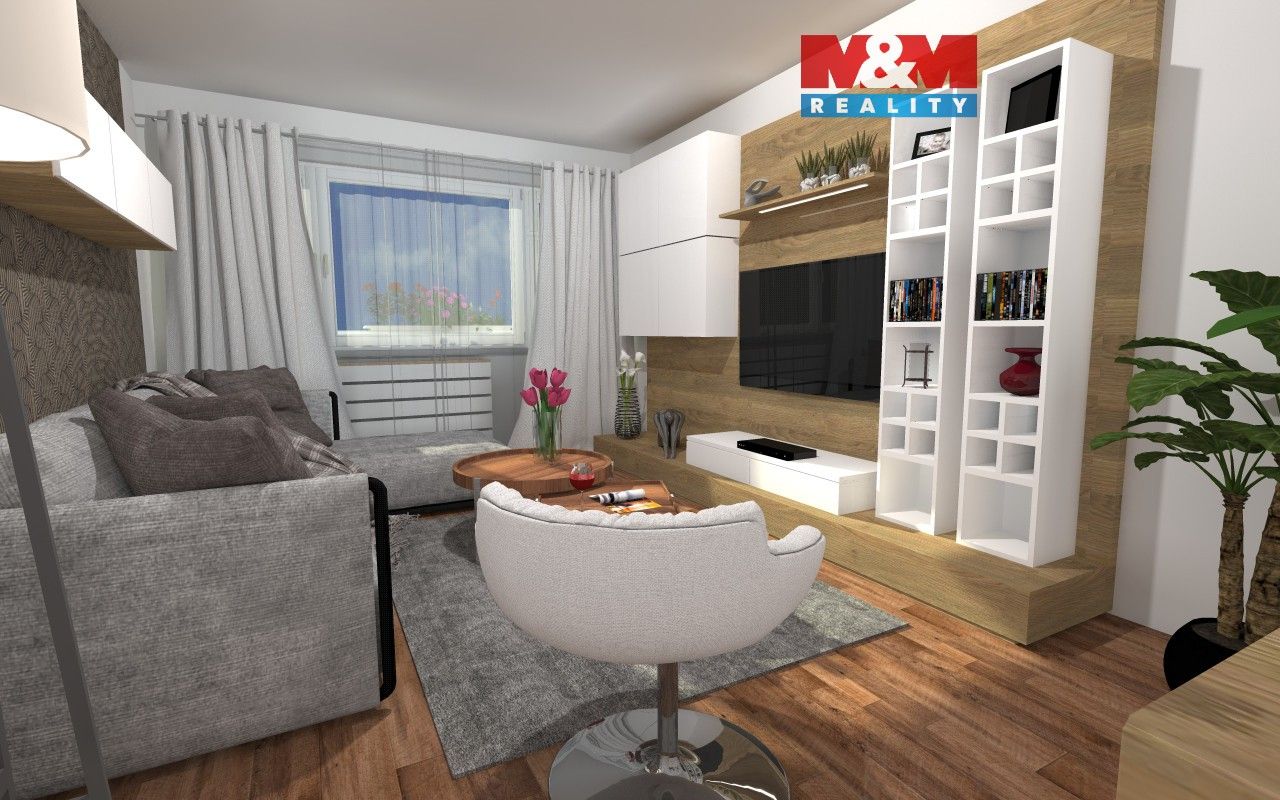 2+kk, Trnovanská, Teplice, 43 m²