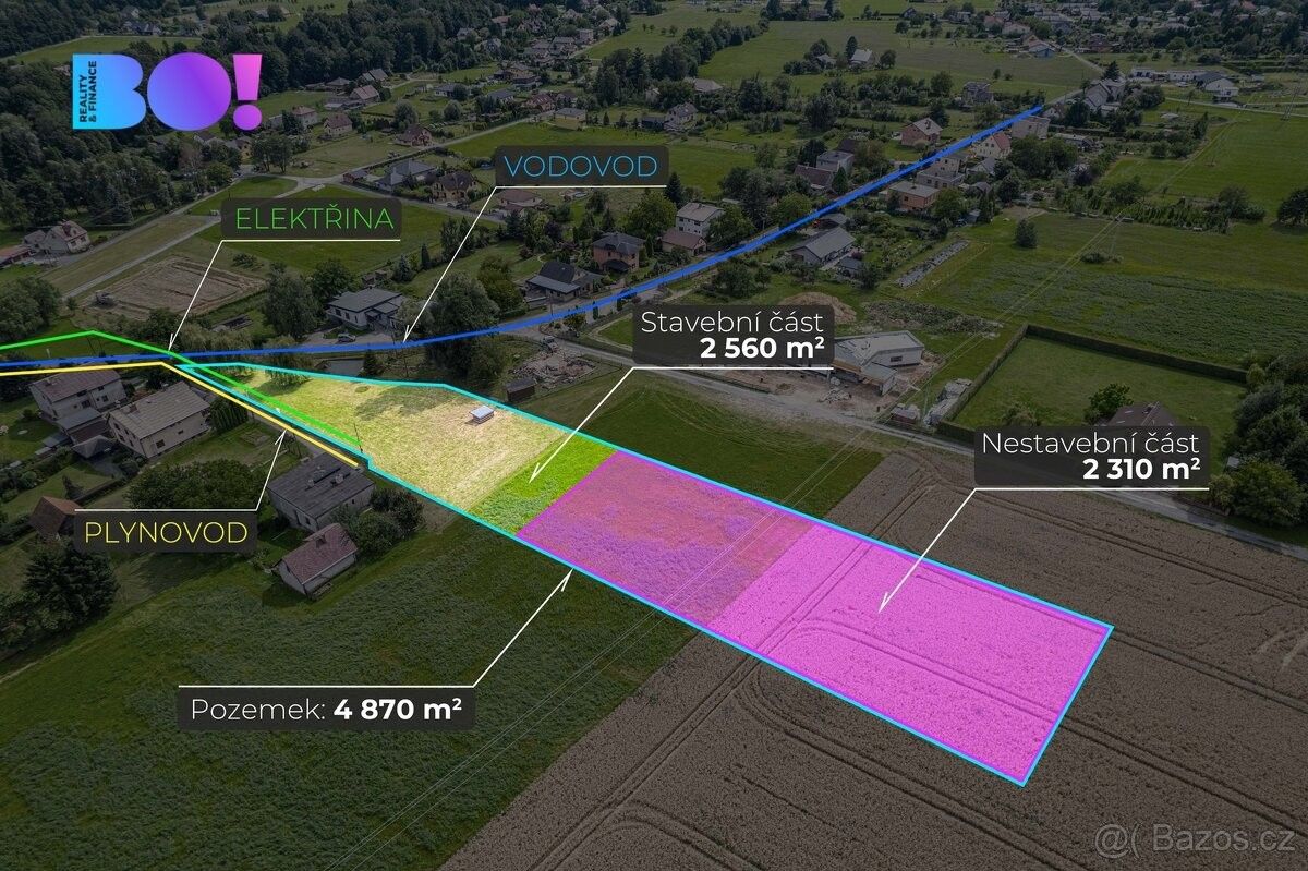 Pozemky pro bydlení, Třinec, 739 61