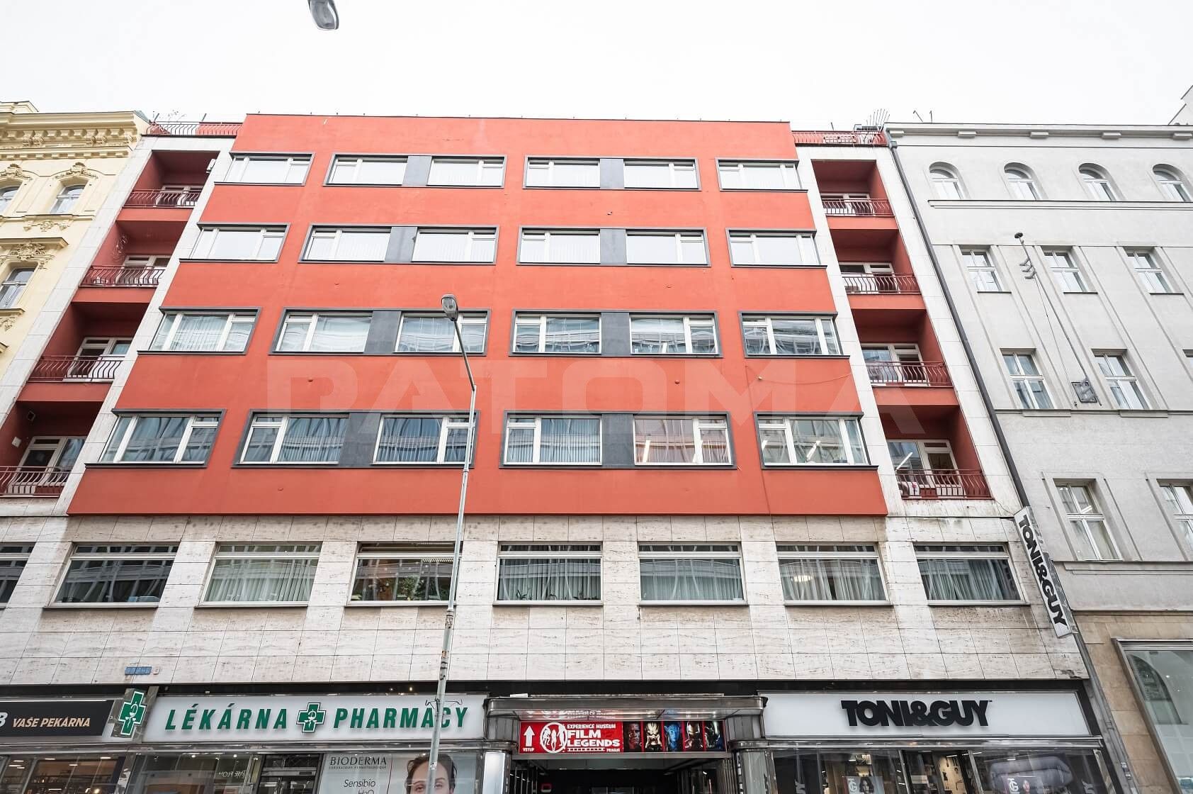 Obchodní prostory, Opletalova, Praha, 1 279 m²