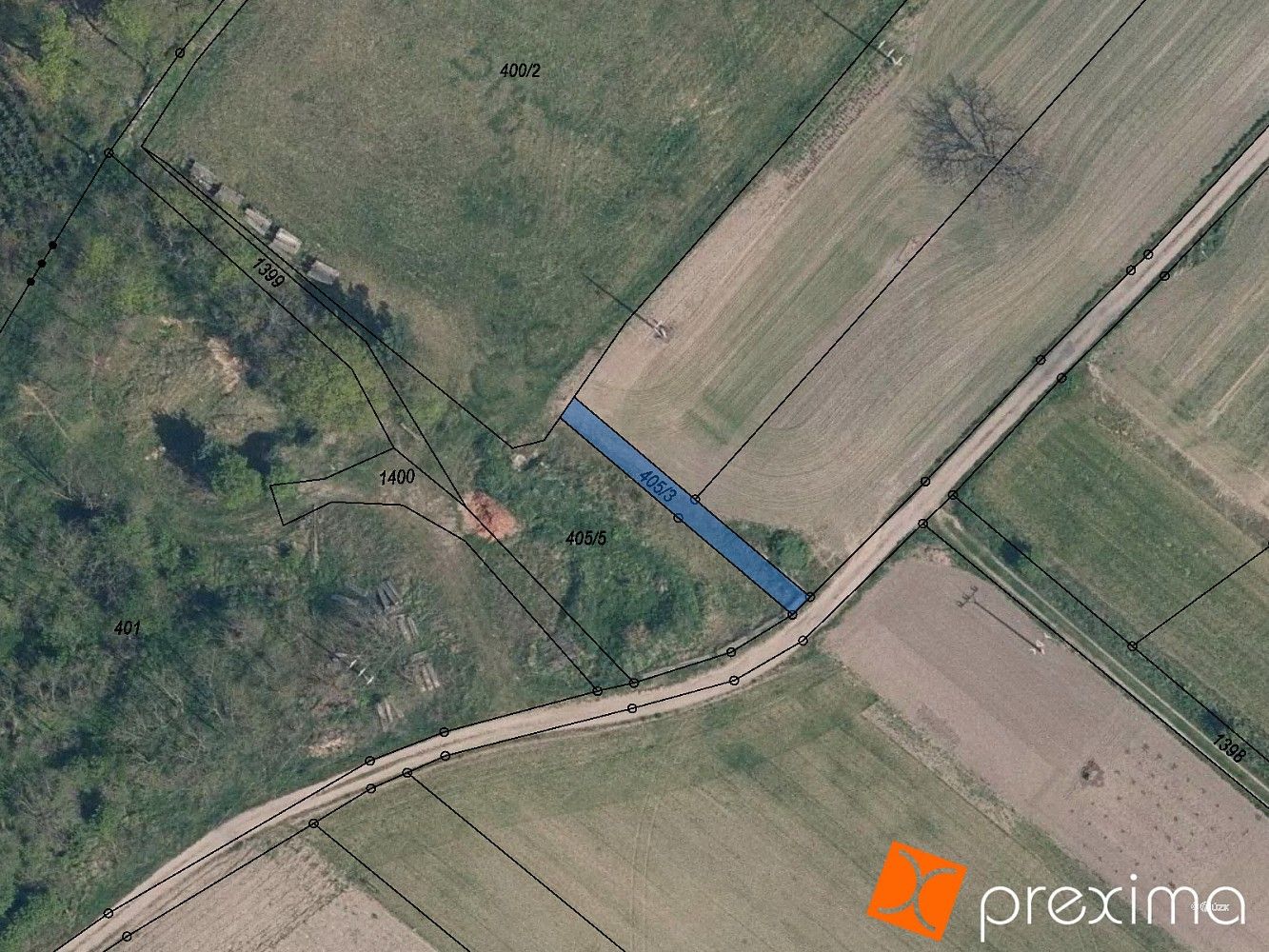 Zemědělský pozemek, 17 m²