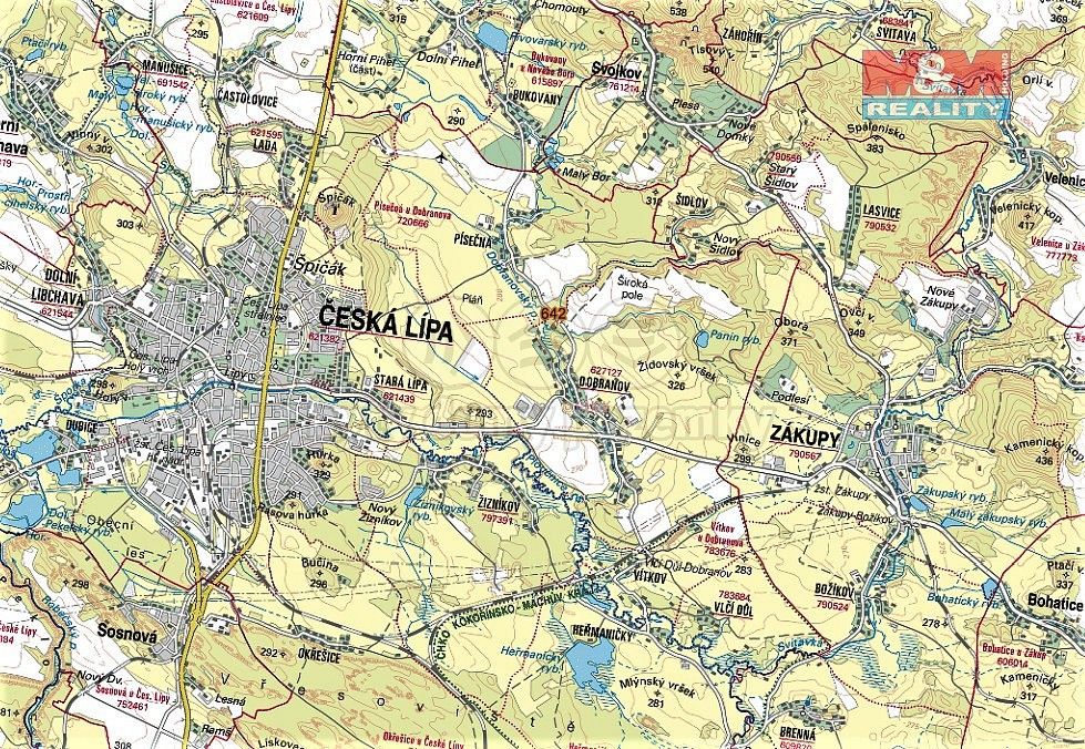 Prodej louka - Česká Lípa - Dobranov, Liberecký kraj - 5