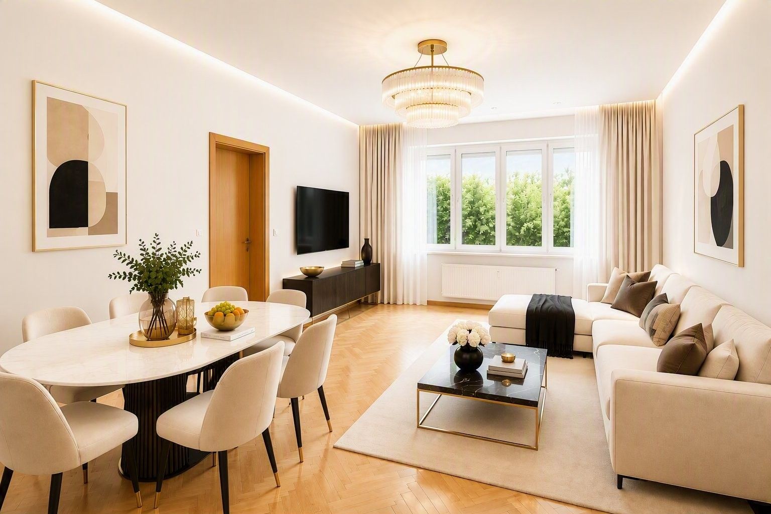 3+1, U Hadovky, Praha Dejvice, 118 m² - 2