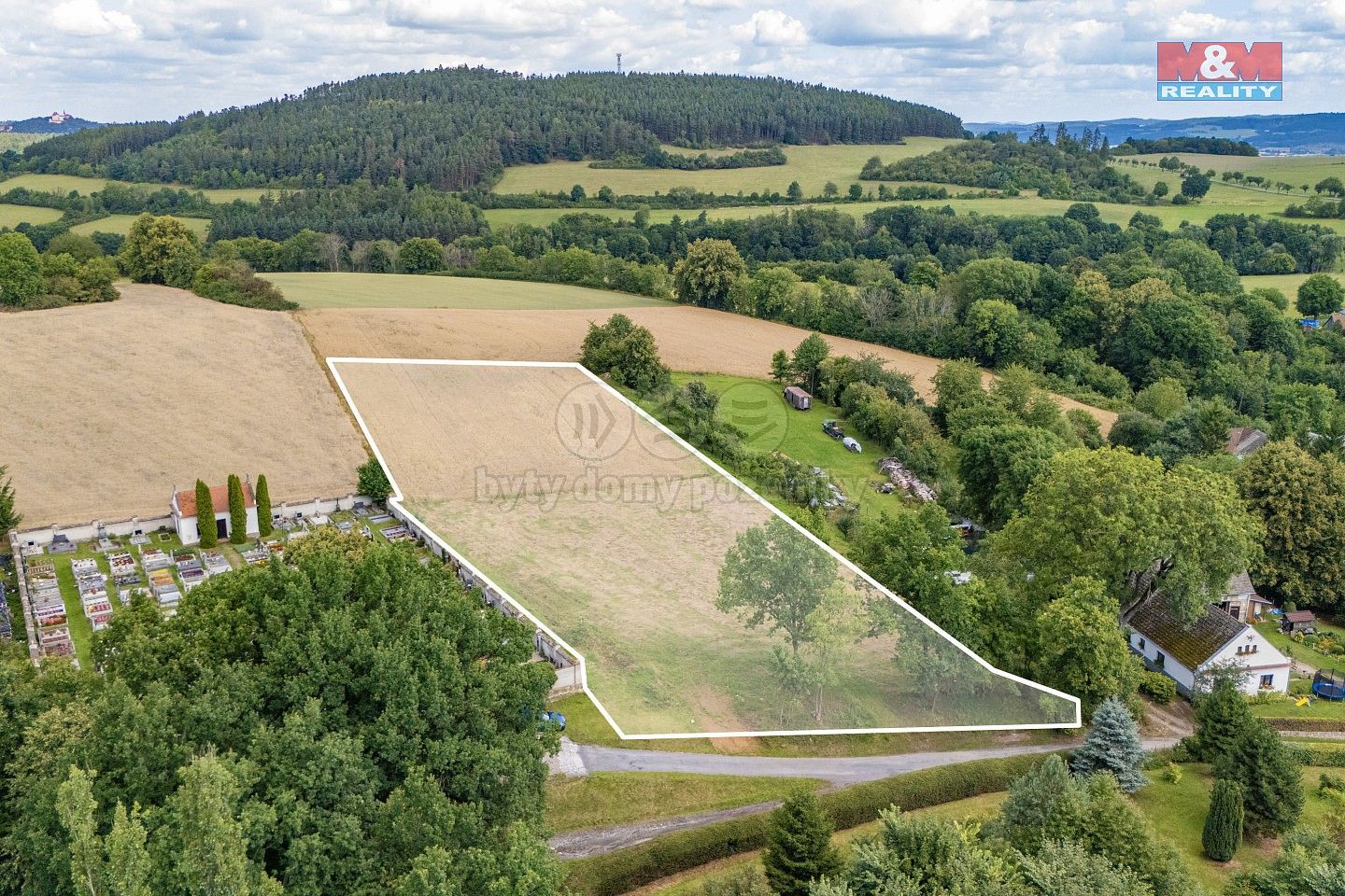 Pozemky pro bydlení, Nechvalice, okres Příbram, Středočeský kraj - 1