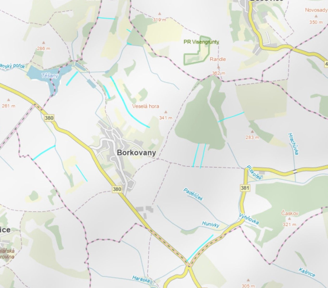 Pozemky pro bydlení, Borkovany - Borkovany, Jihomoravský kraj - 1