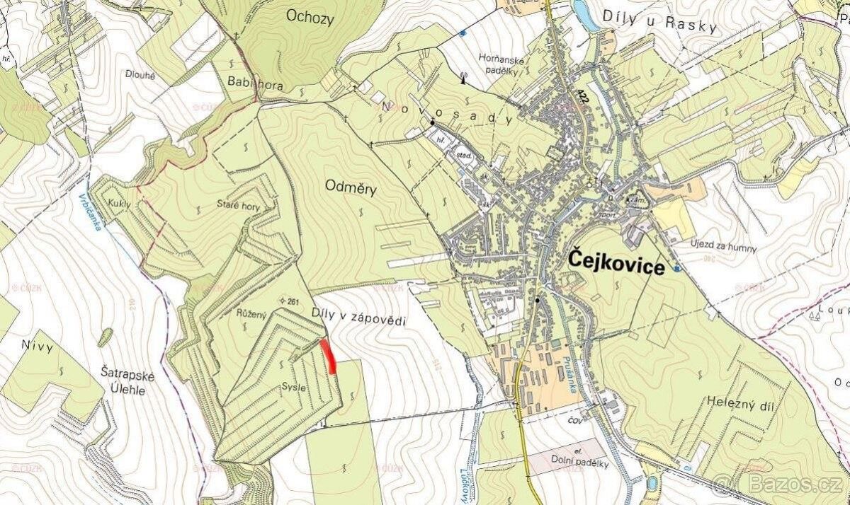 Prodej pozemek pro bydlení - Čejkovice, 696 15