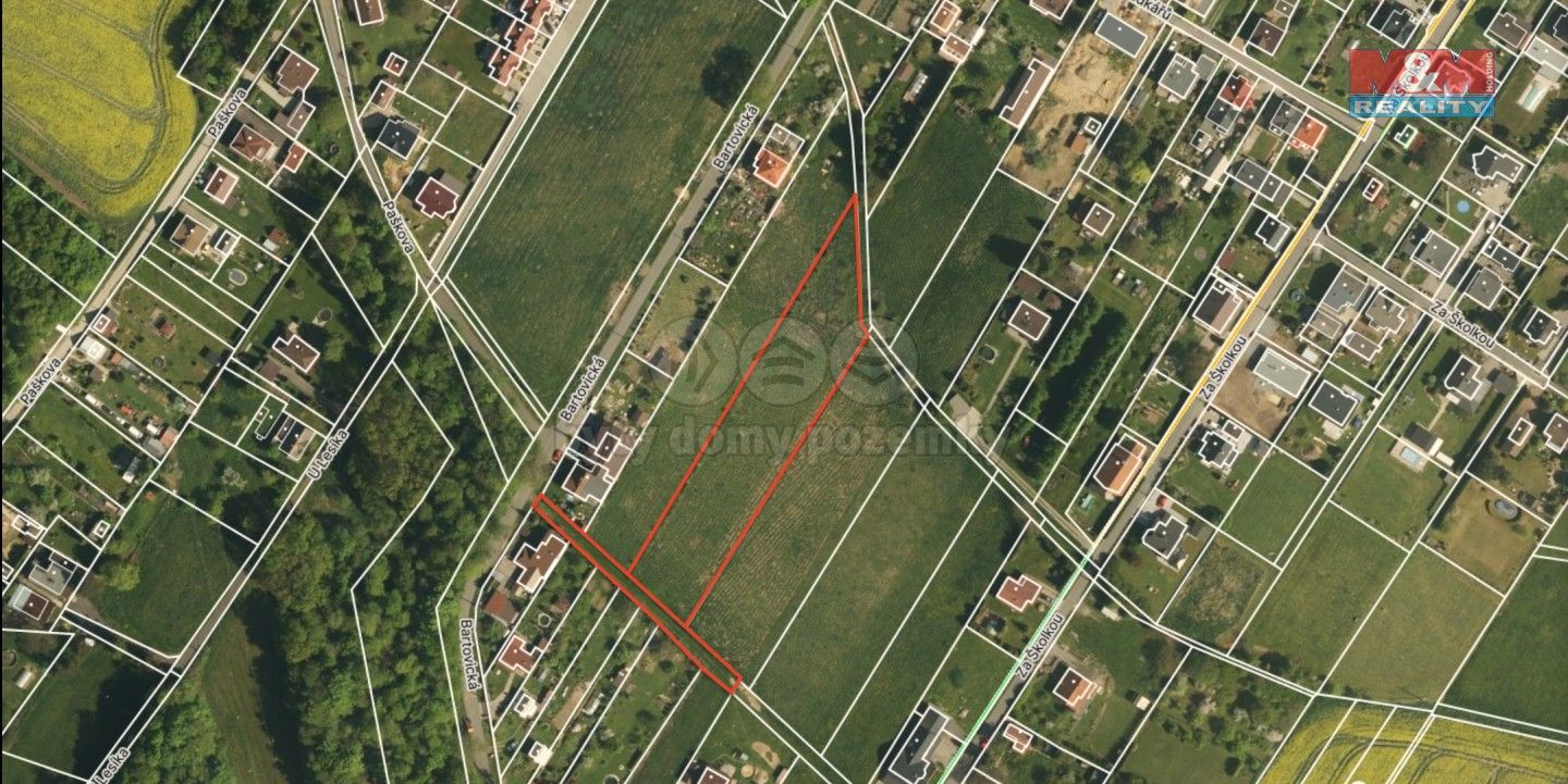 Prodej pozemek pro bydlení - Bartovice, Ostrava