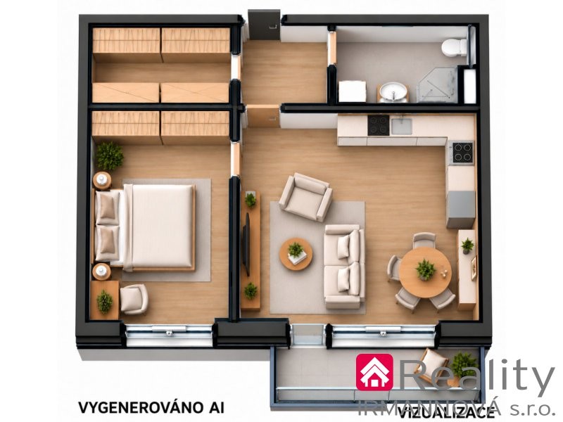 Byt 2+kk · 61 m² · Znojemská, Pohořelice - 4
