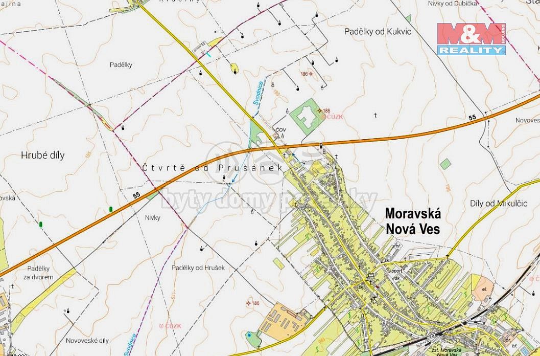Prodej zemědělský pozemek - Moravská Nová Ves, okres Břeclav, Jihomoravský kraj - 5