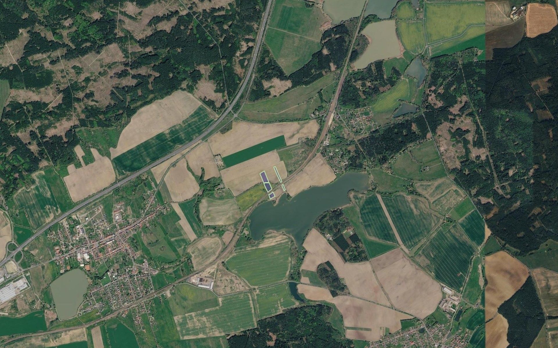 Zemědělské pozemky, Mýto, 4 451 m² - 2