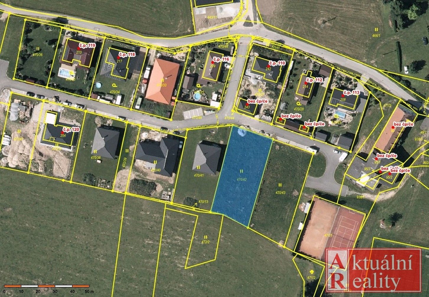 Pozemky pro bydlení, Slavče, 1 269 m² - 2
