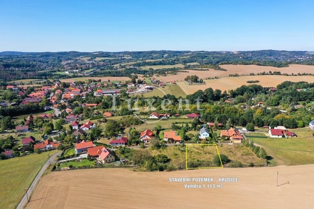 Prodej pozemek pro bydlení - Hlavačovská, Hrusice, 1 113 m²