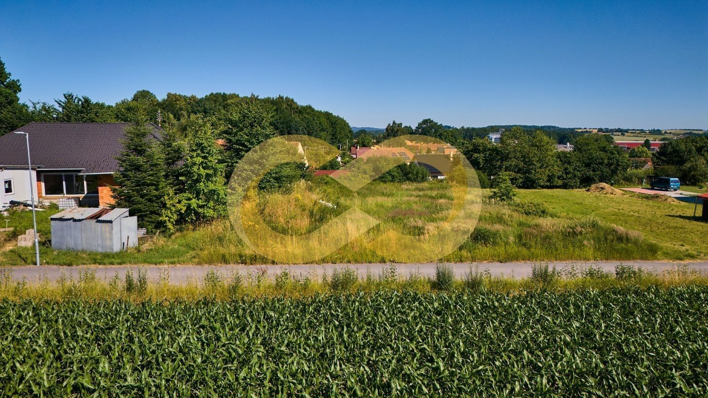 Prodej pozemek pro bydlení - Chvalovice, 180 m²