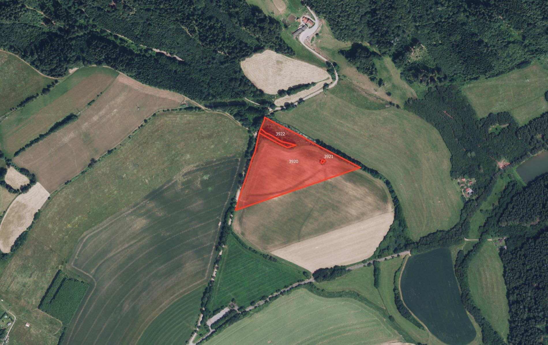 Zemědělský pozemek, 42 248 m²