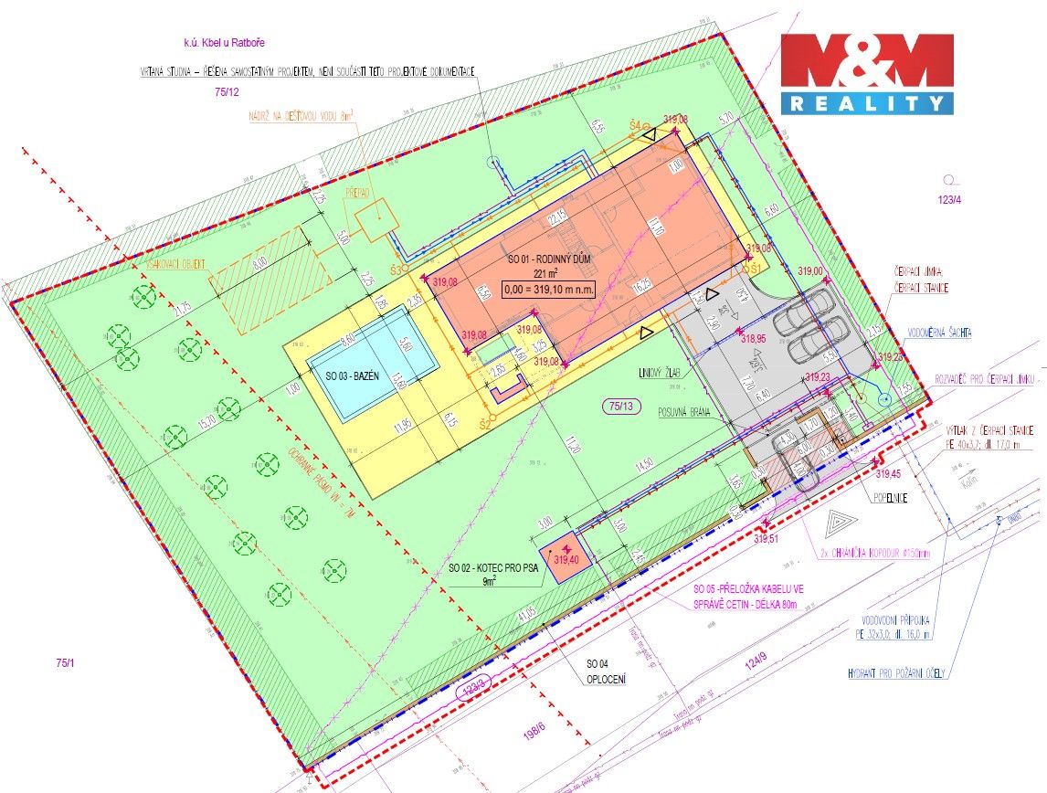 Prodej pozemek pro bydlení - Kolín, 280 02