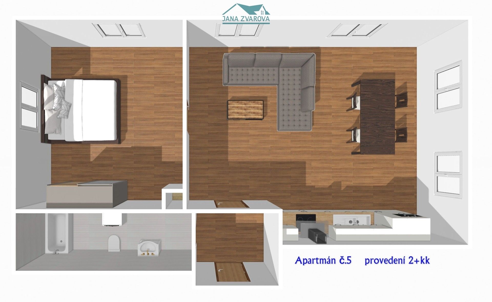 Prodej byt 3+kk - Nová Ves nad Nisou, 71 m² - 5