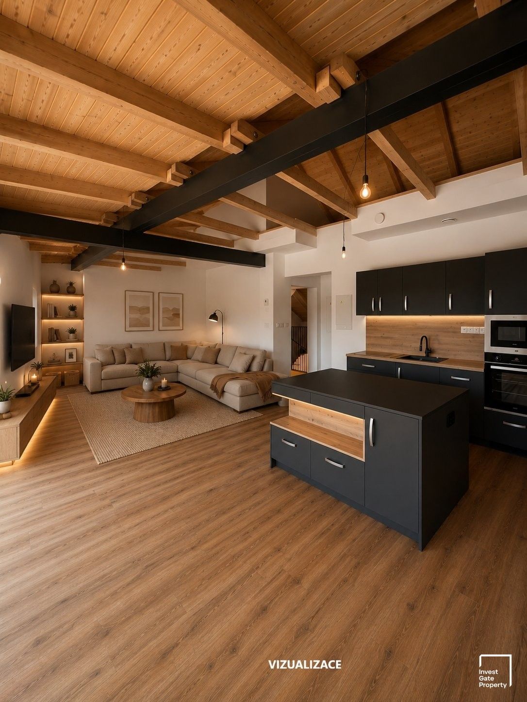 3+kk, Srubec Stará Pohůrka, 110 m²