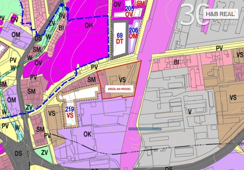 Komerční pozemek · 5 380 m² · 5. května, Svitavy - 4