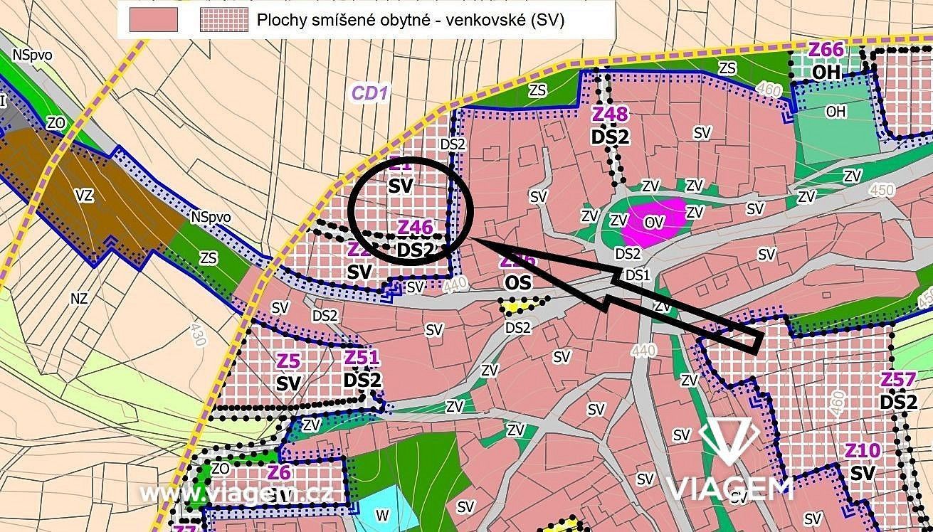 Prodej pozemek pro bydlení - Křivsoudov, okres Benešov, Středočeský kraj - 2
