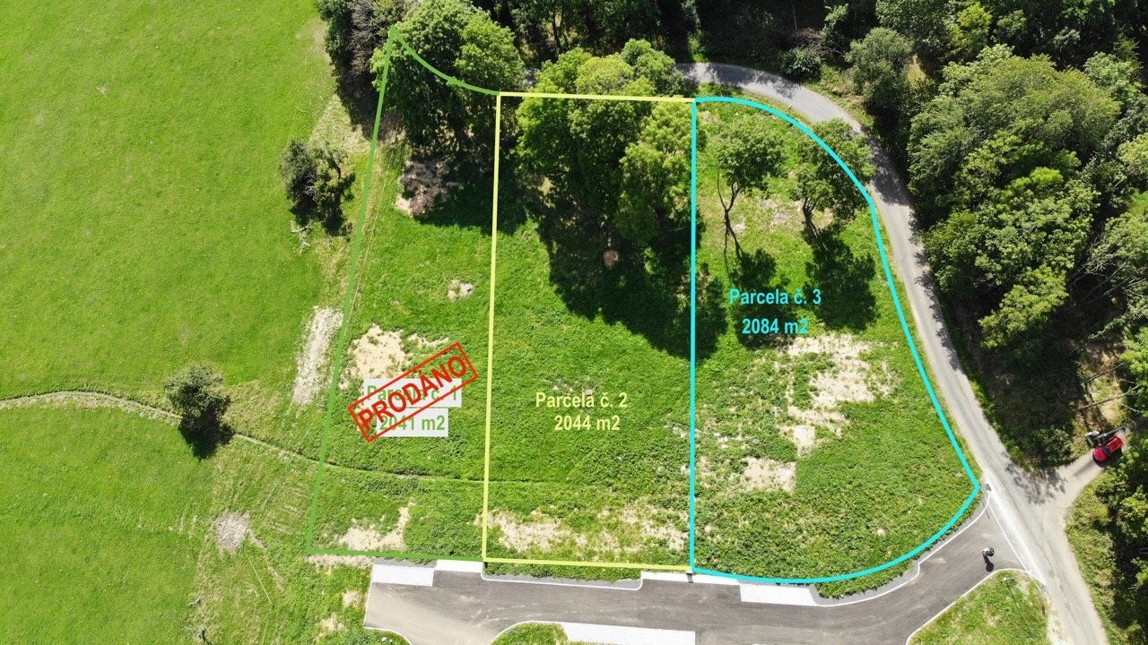 Pozemek pro bydlení, 2 044 m²