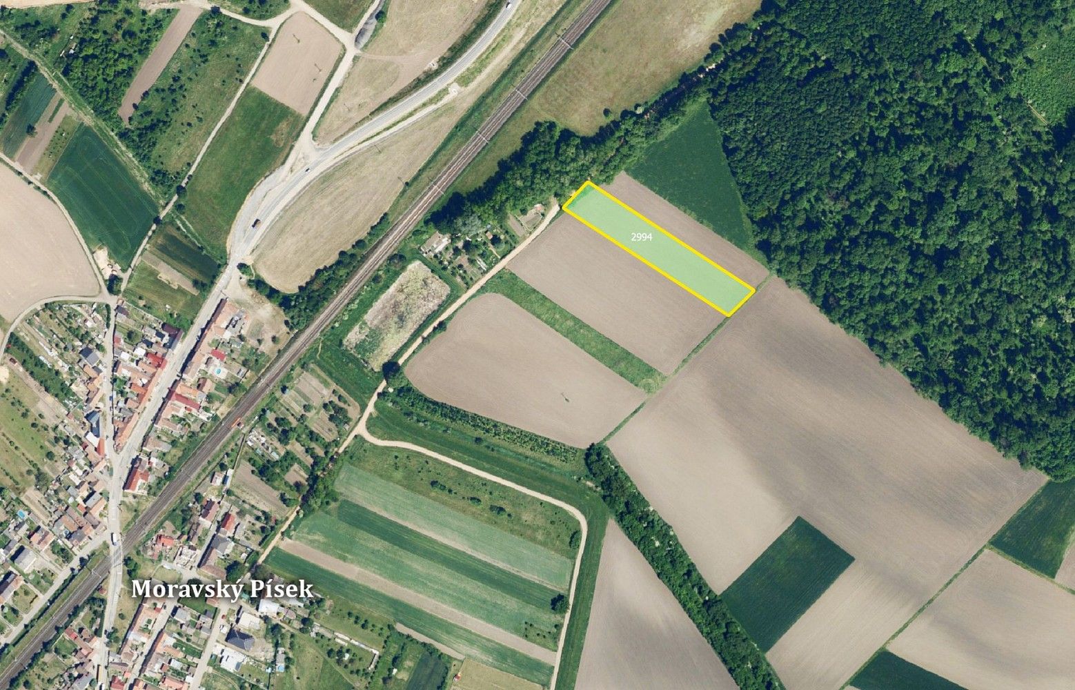 Zemědělské pozemky, Moravský Písek, okres Hodonín, Jihomoravský kraj - 1