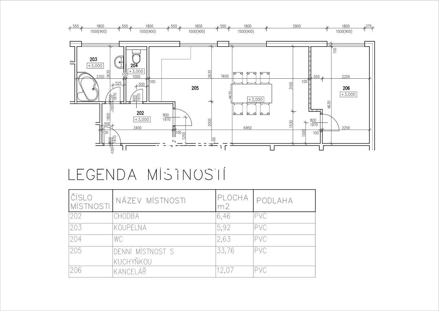 Byt 2+kk · 60 m² · Blansko, Jihomoravský kraj - 4