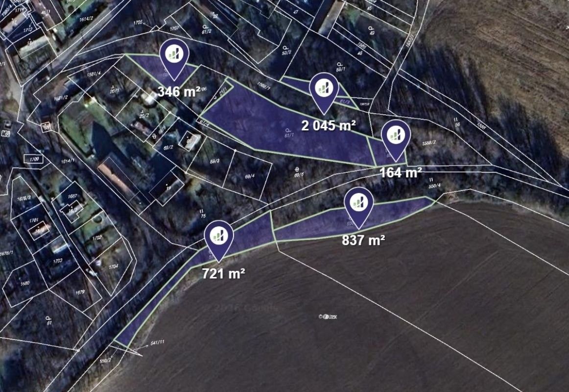 Pozemky pro bydlení, Planá, 4 113 m²