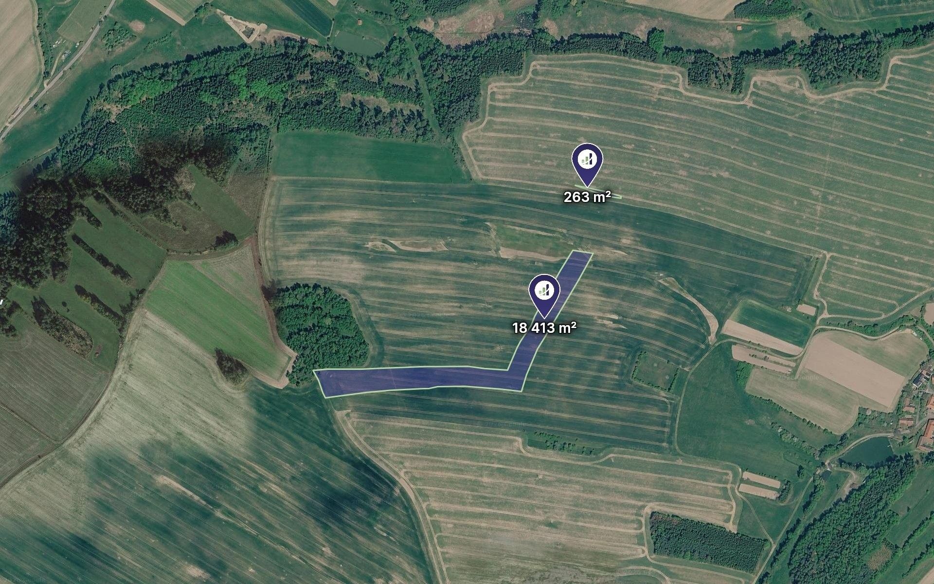 Zemědělský pozemek, 18 676 m²
