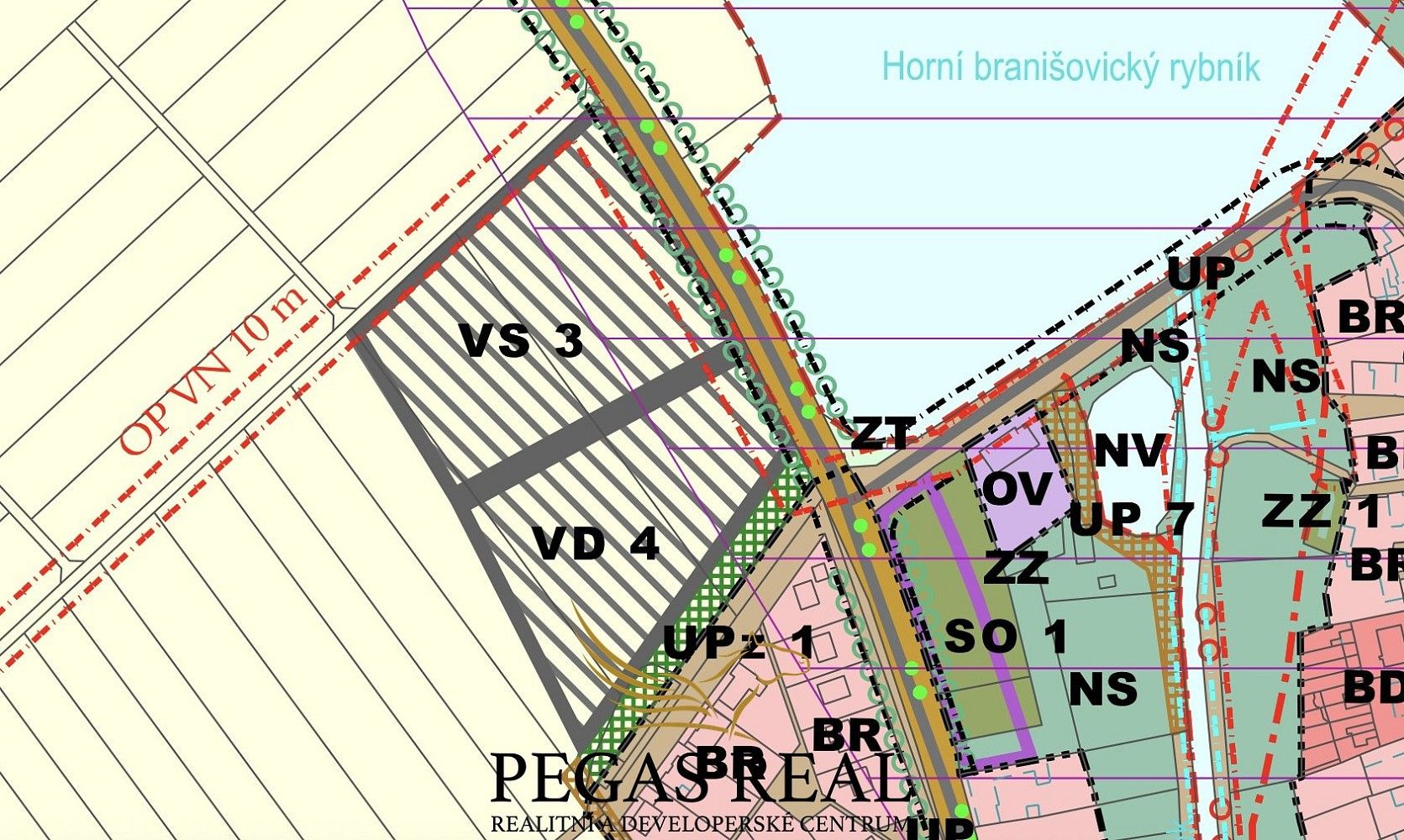 Komerční pozemek · Branišovice, okres Brno-venkov, Jihomoravský kraj - 3