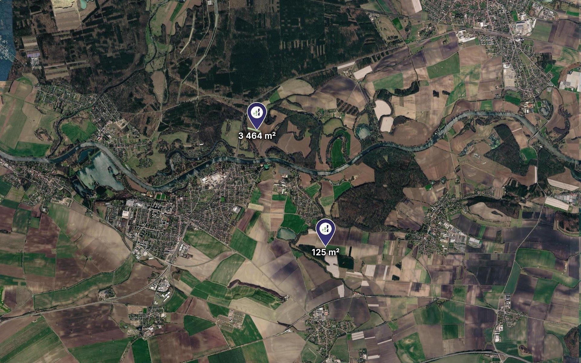 Louka · 3 589 m² · Čelákovice - 3