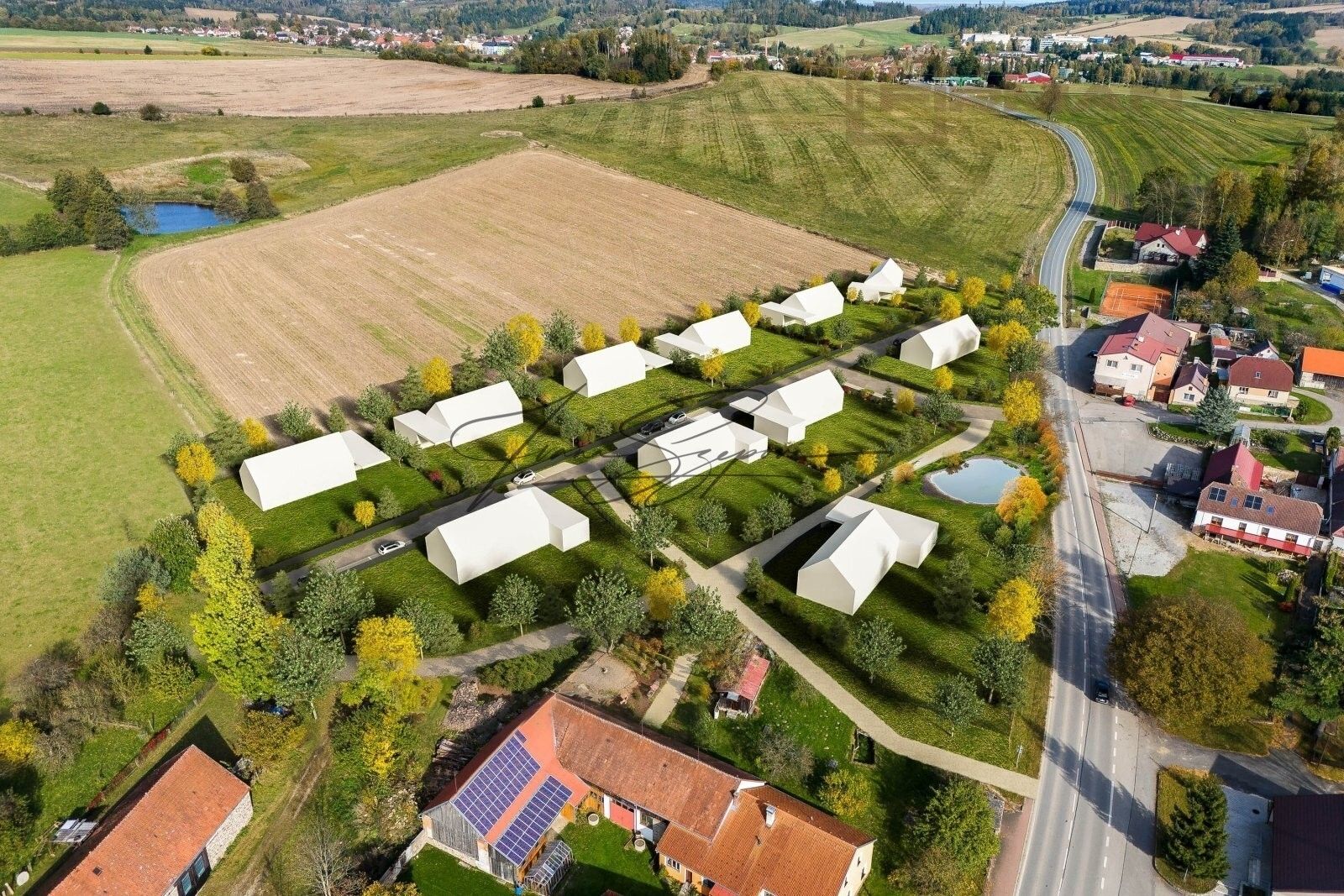 Pozemky pro bydlení, Jilem, 15 580 m² - 2