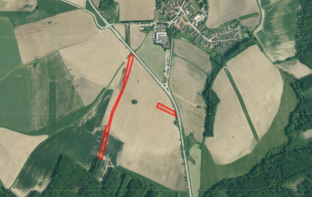 Zemědělské pozemky, Olešník