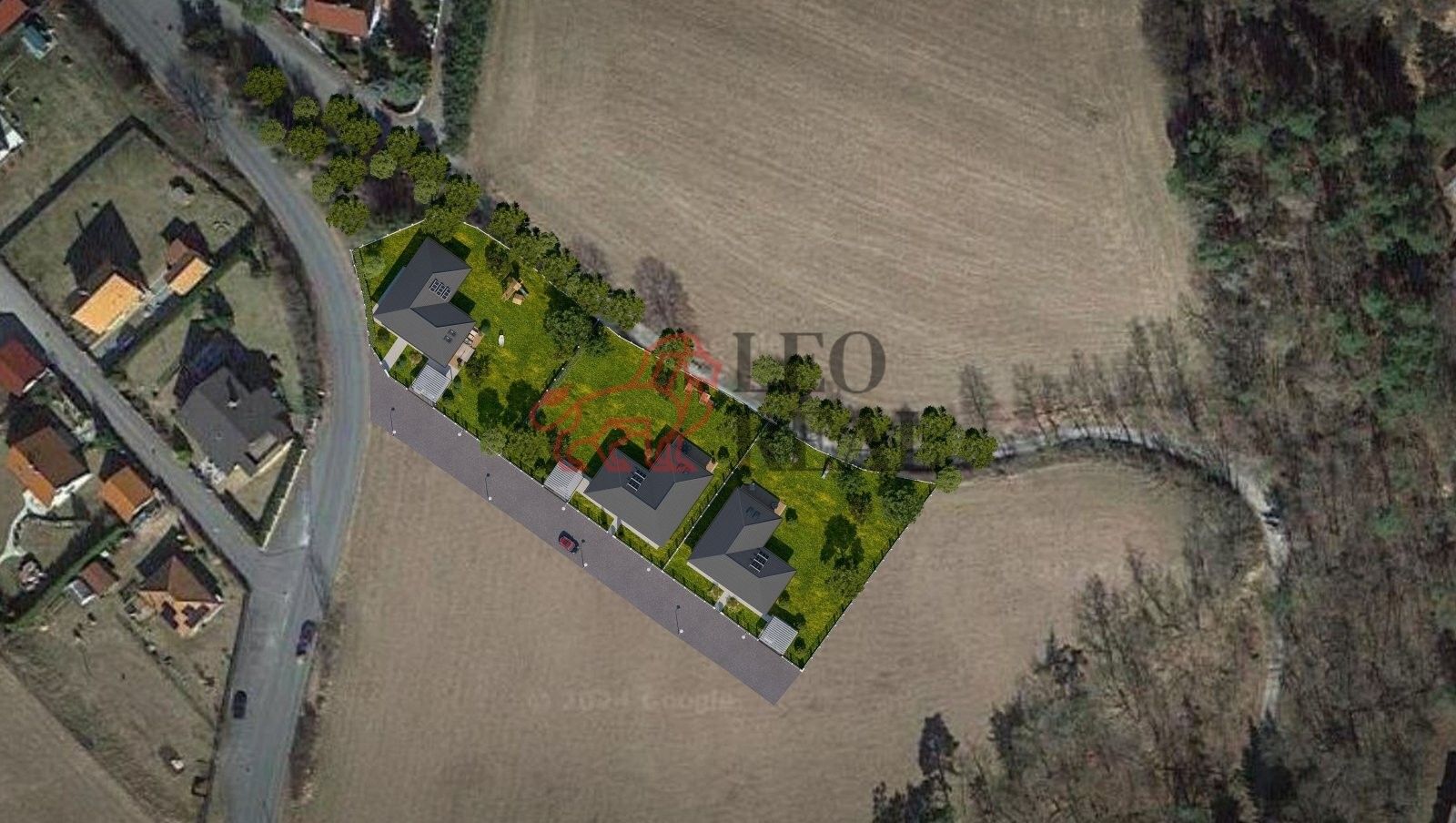 Pozemky pro bydlení, Hrachov, Svatý Jan, 1 282 m²