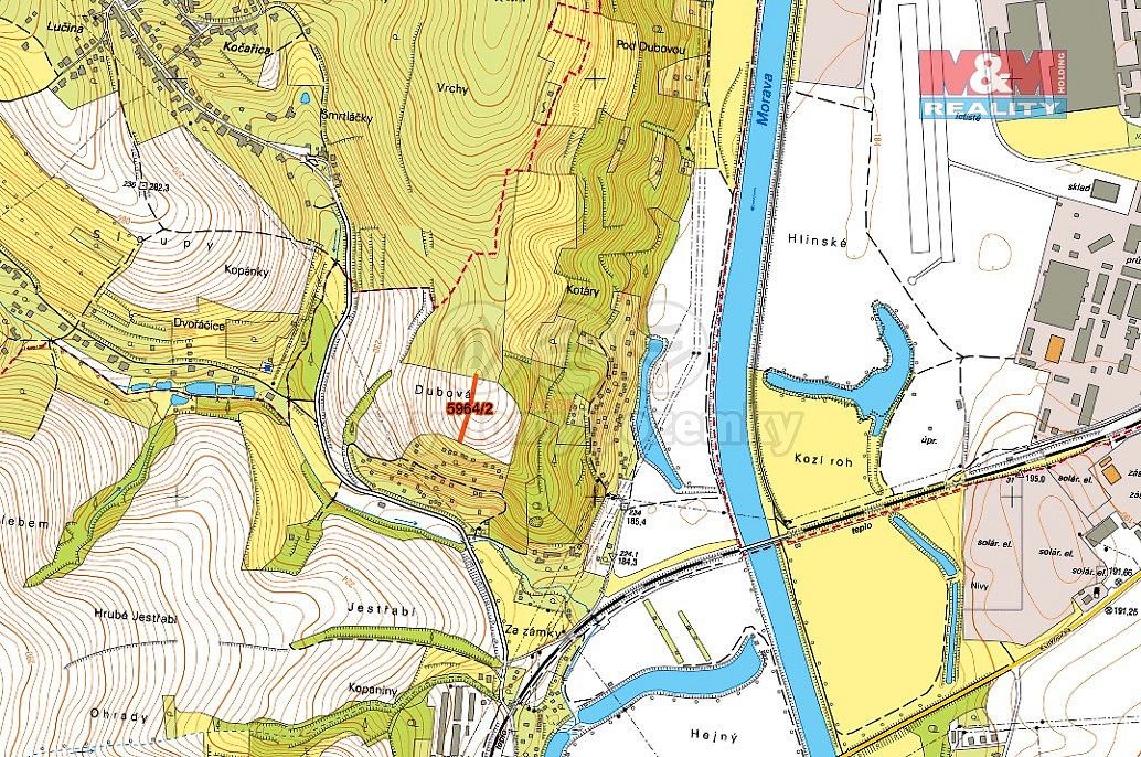 Prodej zemědělský pozemek - Napajedla, okres Zlín, Zlínský kraj - 5